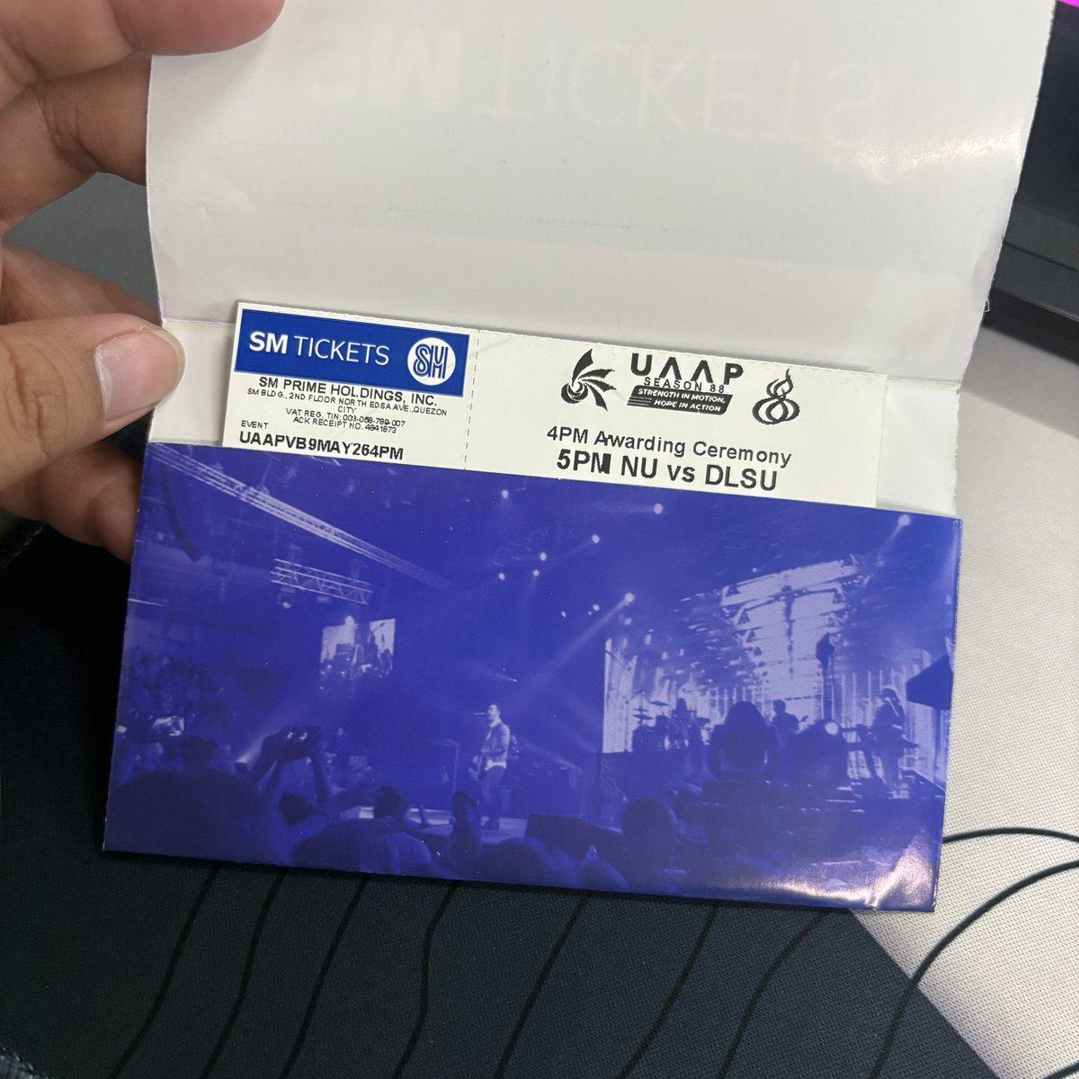ETHEREALJIHOPE's tweet photo. UAAP WOMENS NU VS DLSU GAME 2 

SWAP!! GAME 2 TICKET

HAVE: 4pcs - BOX PREM - 418 : (ROW C 1-4)

WANT: 4pcs- VIP (any as long as NU SIDE) (mag kakatabi din po sana) 

Will add for this swap. Naka-physical ticket na din po yung amin. Thank you! 

Can do sdd or sa venue nalang po! https://t.co/CEJO5EH2jj