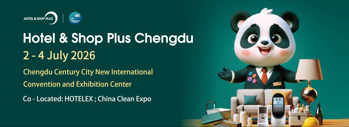HDE_Event's tweet photo. Hotel &amp; Shop Plus Chengdu 2026 – Coming This July!Don’t miss the biggest hospitality &amp; commercial space event in Southwest China!
Meet 600+ global brands &amp; connect with 50K+ industry professionals under one roof.
#HotelShopPlusChengdu https://t.co/XvN3q6050p