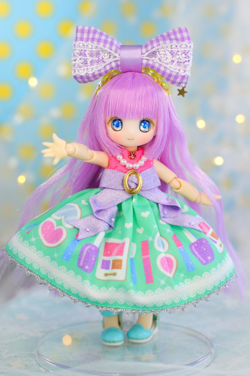 いつもピンク率が高いから、今回はグリーンにしてみたけどどうかなぁ