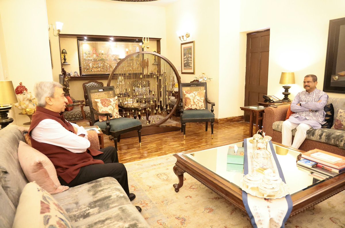 Pleased to meet Shri Pankaj Patel ji, Chairman, Zydus Lifesciences Ltd. Had a focused conversation on strengthening India’s life sciences ecosystem through closer integration of research, industry and education.

We discussed India’s expanding role in life science innovation with