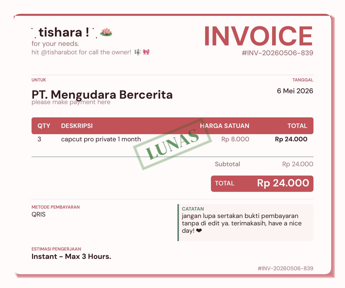 liIpwink's tweet photo. senenggg, seneng banget intinya sama orderan hari ini. makasih banyak ya Allah 😇 https://t.co/IIYtSTBBQq