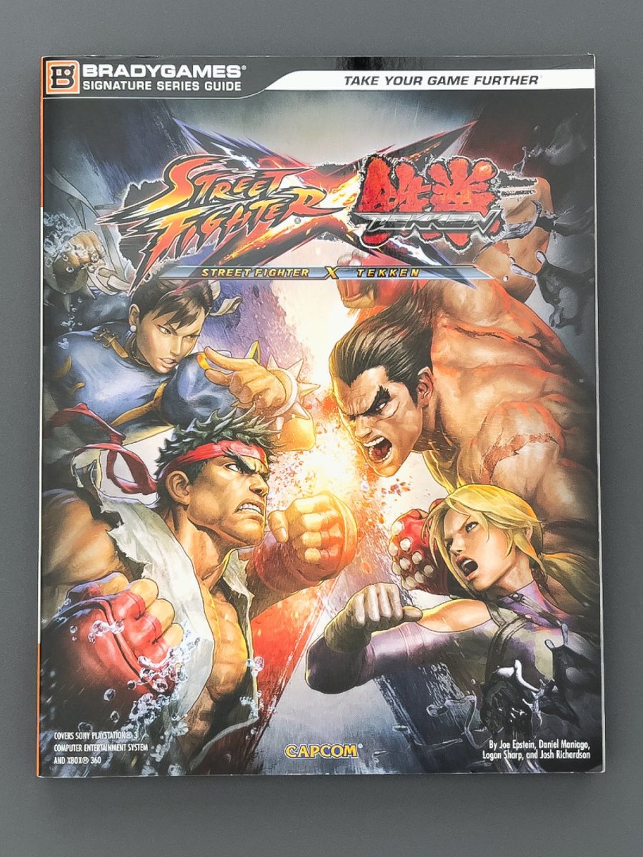 super_fossil's tweet photo. I have been meaning to share more of the design work I have done , so let’s start here ! This is the #strategyguide I worked on for #streetfighterXtekken. Guides are hard but also fun! https://t.co/l80KapMXdH