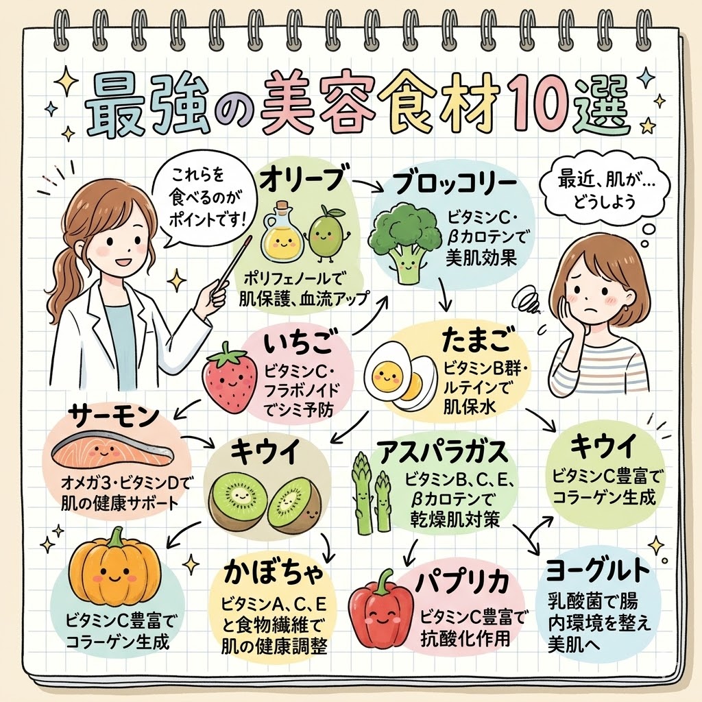 kei_room0's tweet photo. 何食べればいいか迷う人へ

これ見て選べばOKな美容食材10選
とりあえず3つ、今週入れてみてね https://t.co/RqulLLVzZI