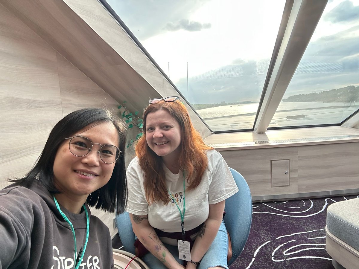 CruiseLineUK's tweet photo. Onboard MS Fridtjof Nansen with HX Expeditions 🚢

Polly and Charlie are currently on a Mega Fam, exploring the ship, taking in the onboard spaces and enjoying sailaway drinks as the journey gets underway.

#HX #HXExpeditions #MSFridtjofNansen #MegaFAM https://t.co/ij8ez5UmwY