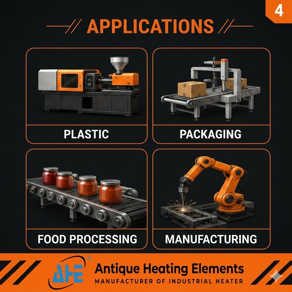 AntiqueHeating's tweet photo. An industrial heater is a device designed to generate and maintain heat for various industrial processes — from plastic molding to food processing and manufacturing.
#IndustrialHeater #HeatingSolutions #Manufacturing #IndustrialEquipment #B2BIndia #FactorySolutions #MakeInIndia https://t.co/JUeckEZStl