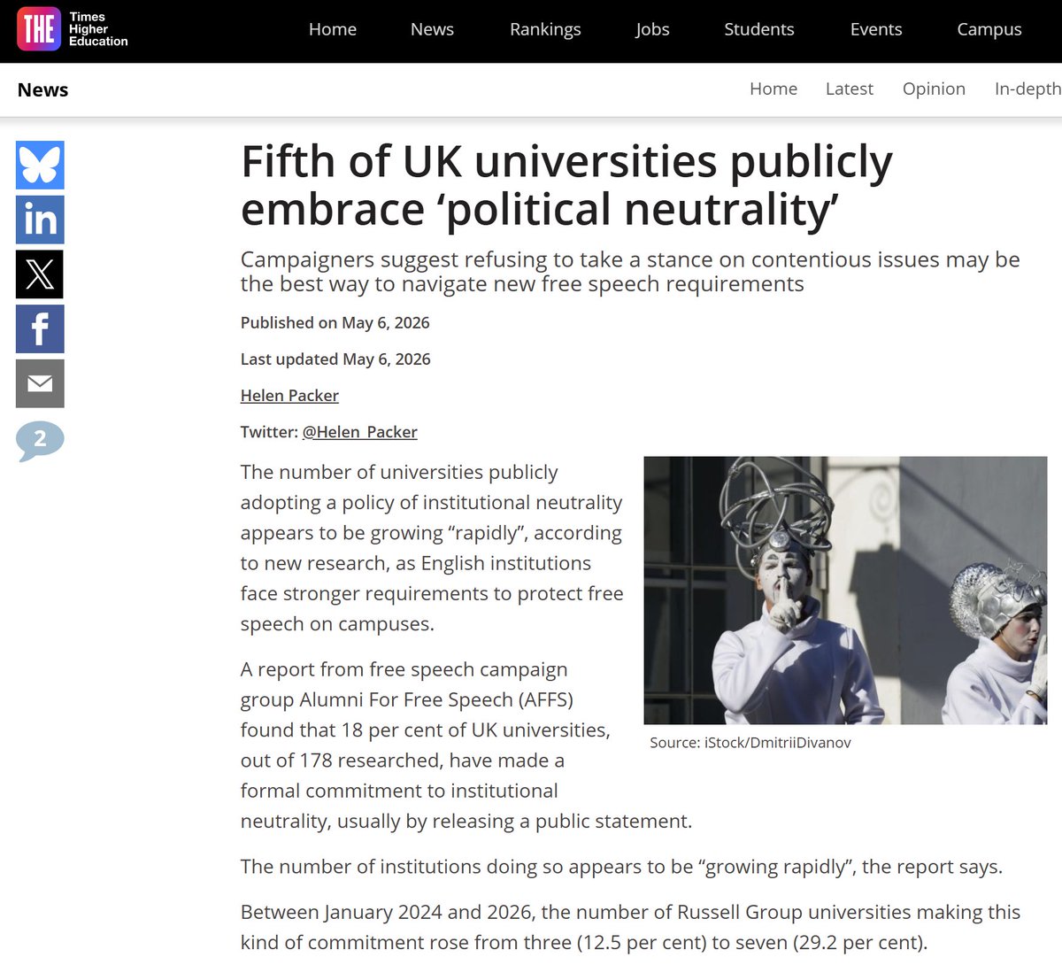 Alumni for Free Speech tweet media