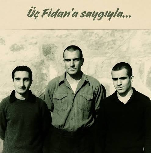 elfmctt's tweet photo. Deniz Gezmiş,Yusuf Aslan ve Hüseyin İnan.

Darağacında üç fidan…

6 Mayıs 1972 https://t.co/h4qbHnAS5L