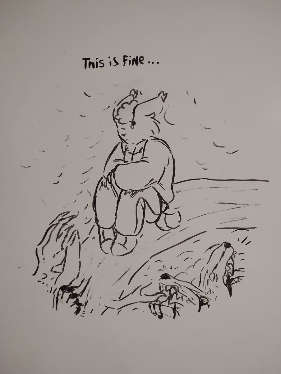 Forest_Sings's tweet photo. Little white bored drawings 
#art #comic #astheforestsings https://t.co/MdzKY0HCMf