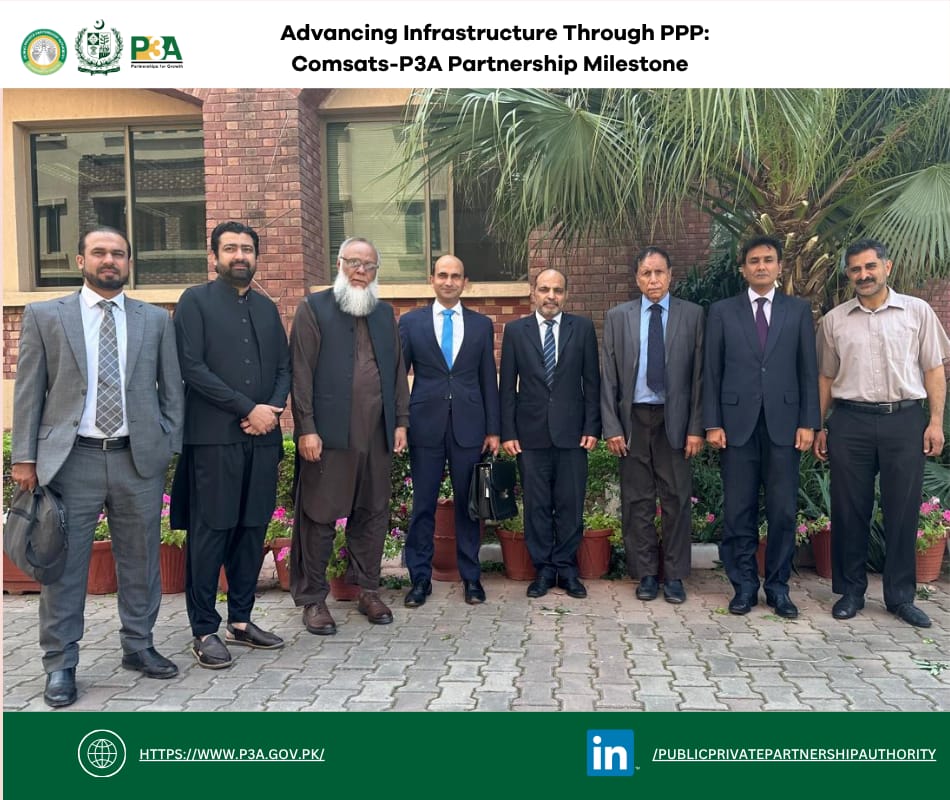 P3Authority's tweet photo. On Apr 30, COMSATS University Islamabad officially signed for advisory services for two development projects under the Public-Private Partnership (PPP) model:
🔹 IT Park – Wah Campus
🔹 Demand-Driven Skills-Based Education &amp; Training Institute – Gujrat Campus
#PPP #Education https://t.co/dp2Vig73h3