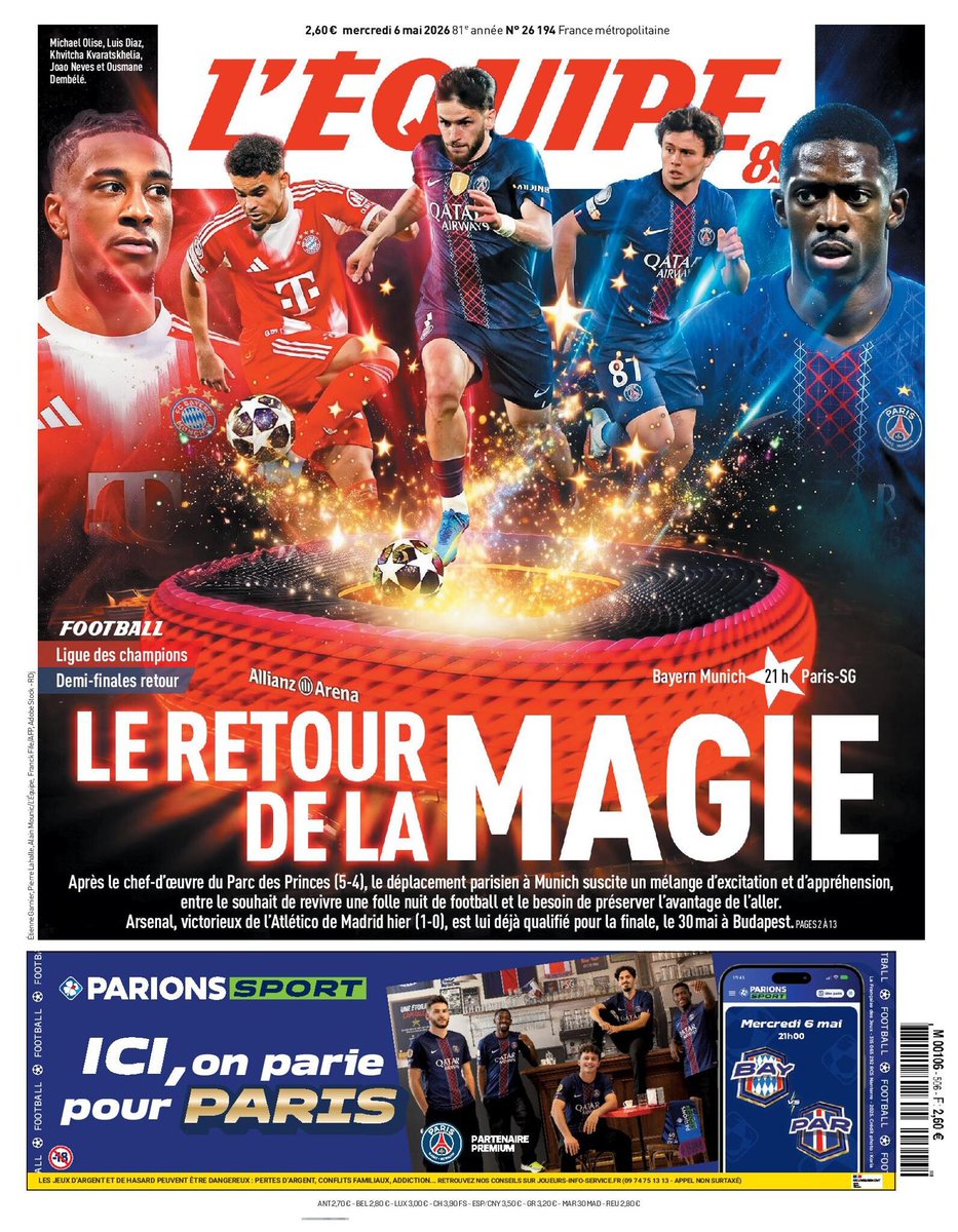 L'Équipe tweet media