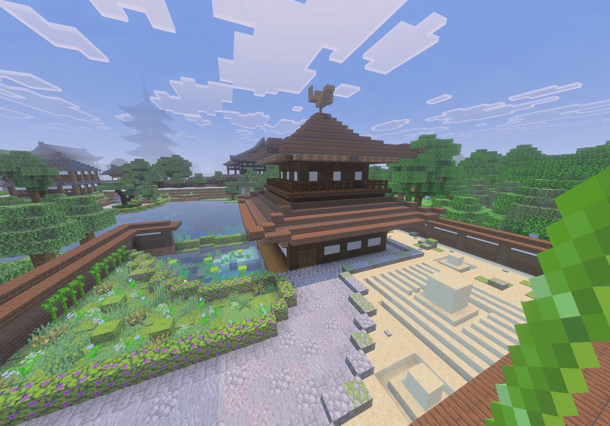 TakumiTakaX's tweet photo. Ginkaku-ji inspired temple
銀閣寺にインスパイアされた寺院を制作中。
#japanesetemple #minecraft #minecraftjapan #ginkakuji #japan #edoperiod #architecture #edo #kyoto
#銀閣寺 #マインクラフト #日本の寺院 #マイクラ建築 #日本 #江戸時代 #建築 #江戸 #京都 https://t.co/PX7XLCVC6j
