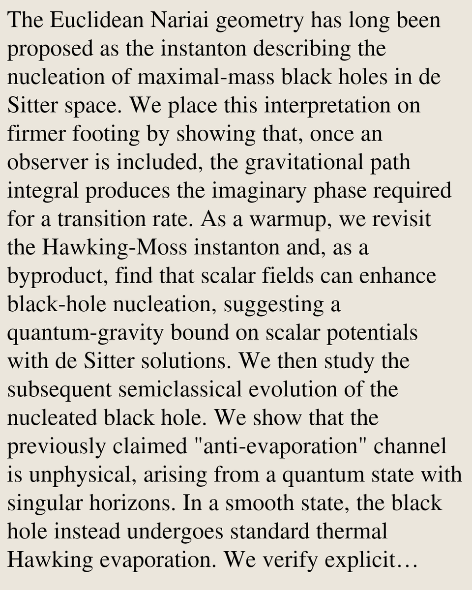 High Energy Physics - Theory Papers tweet media
