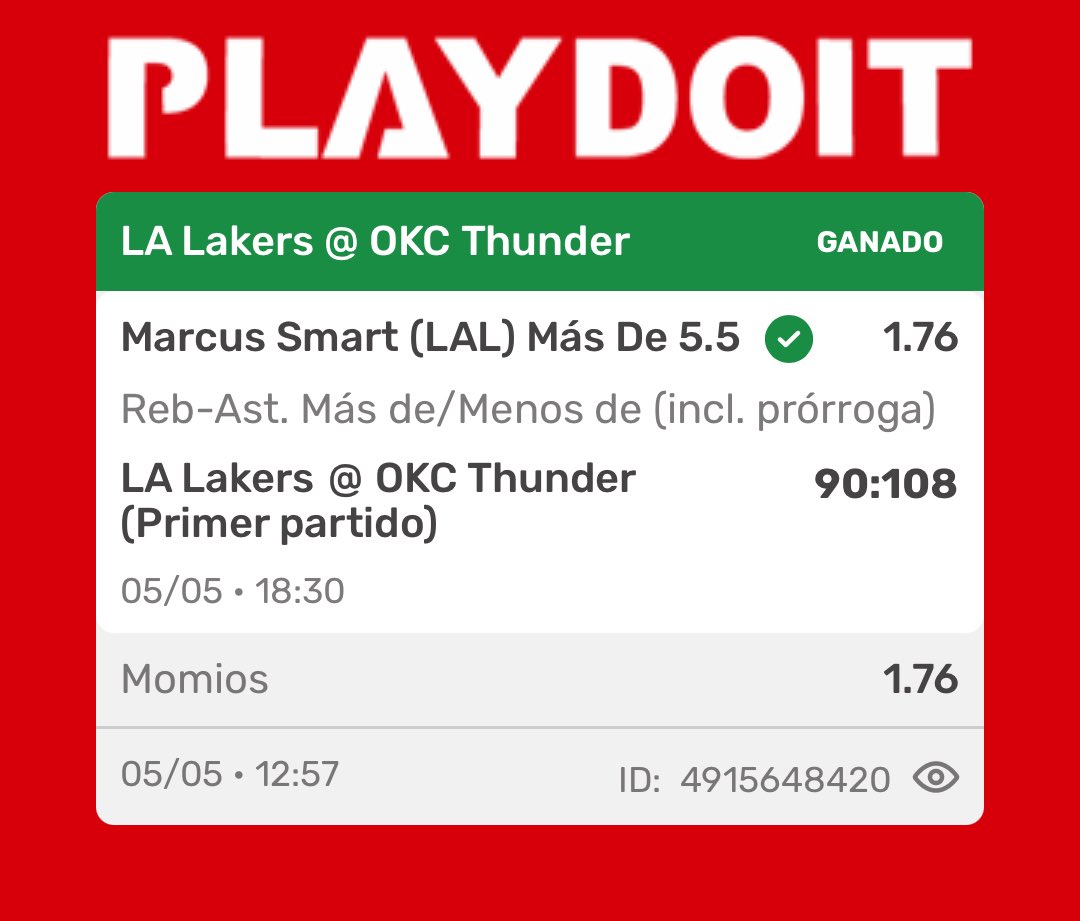 IkerPicks's tweet photo. TODO VERDE EL DÍA SEÑORES 🟢💸

✅ MLB
✅ NBA
✅ Props
✅ Parlays

Los que están en el VIP saben el nivel que traemos.

📲 Entren al Telegram antes del próximo bombazo:
https://t.co/3BdM1njymV

#MLB #NBA #Parlays #ApuestasDeportivas #Picks https://t.co/6JZGA847Fj