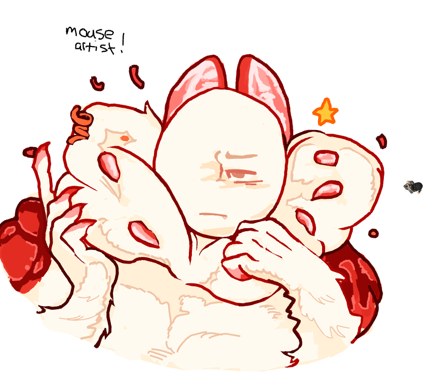 Falsehope511's tweet photo. doodling on Roblox, with my mouse cause it's fun..featuring the creature.. https://t.co/XeASl90jcZ