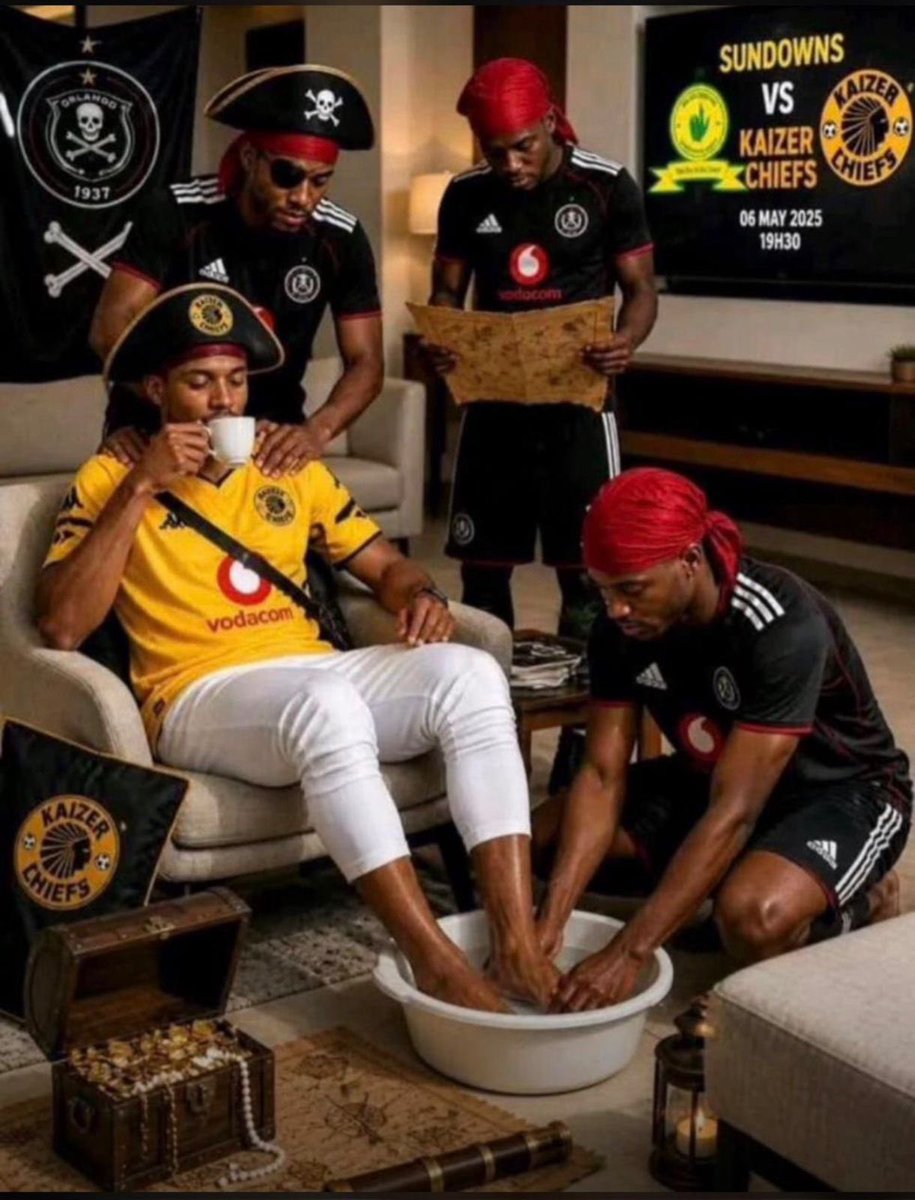 Orlando Pirates Fans today🥹🥹🥹