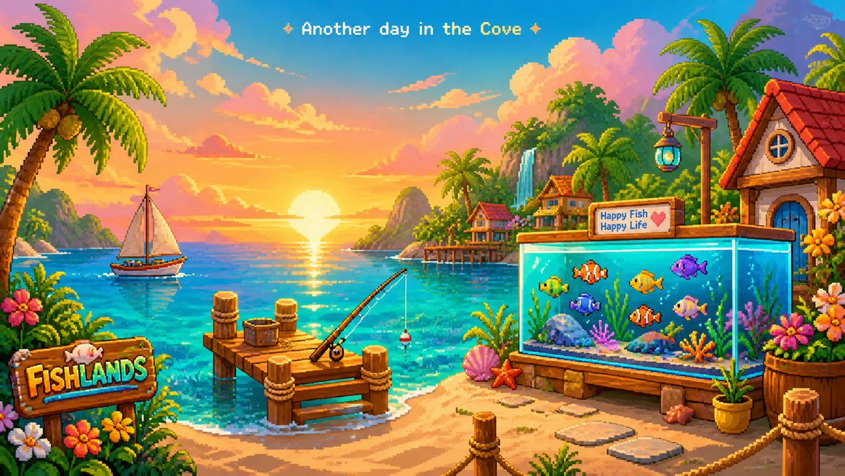 FISHLANDS — Fish, Stake & Earn 🎣 tweet media