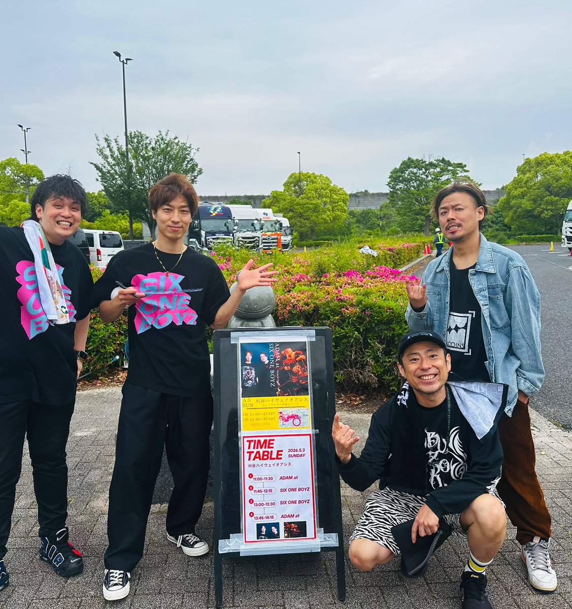 SIX ONE BOYZ official tweet media