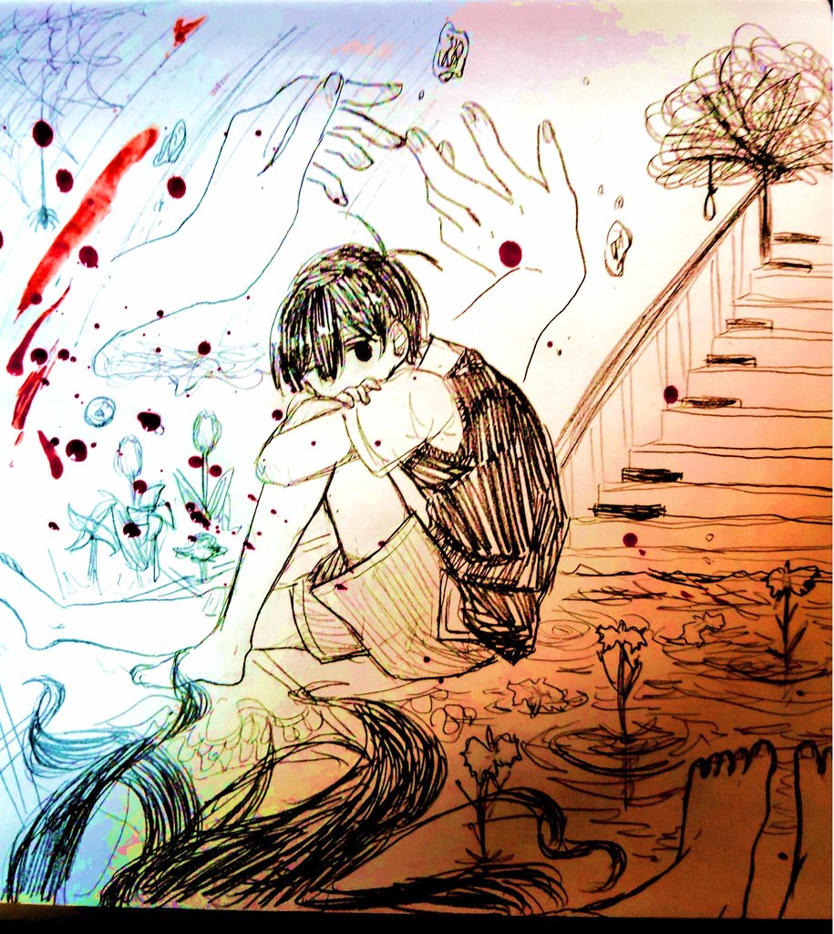 Torinose_sui's tweet photo. #OMORIFANART https://t.co/hv8CqHeIB3
