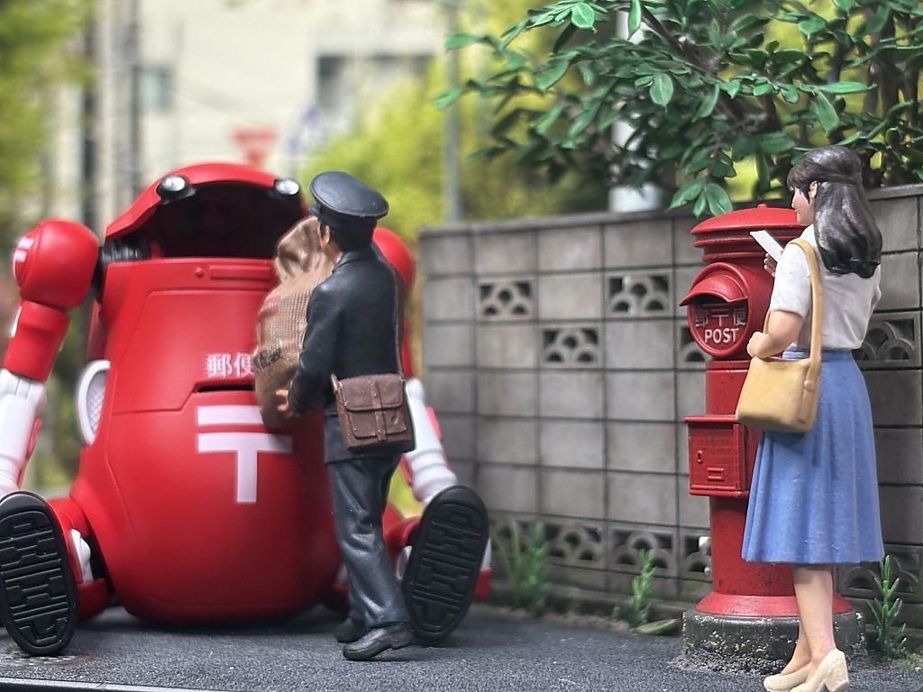 GiruRNK's tweet photo. 郵便ポストのある風景を作りました。
#メカトロウィーゴ https://t.co/8VDEXJ0zTc