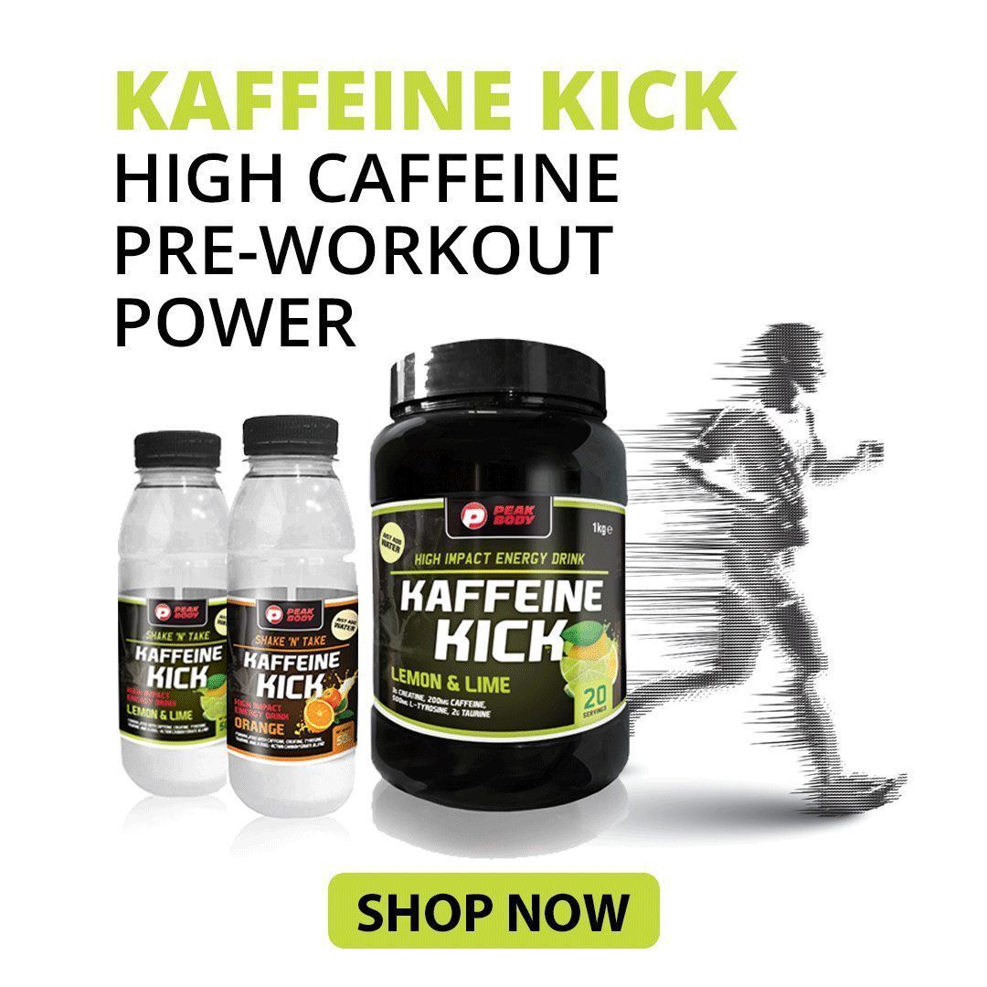 PeakBody1995's tweet photo. 🔥 ⚡ Kaffeine Kick is perfect for dedicated athletes, fitness fanatics or anyone seeking to combat tiredness and enhance their workout. This powerful supplement provides 200mg of Caffeine per portion. Get yours now >>> https://t.co/xZD6bH1JvU https://t.co/NLN2WKX3Jb