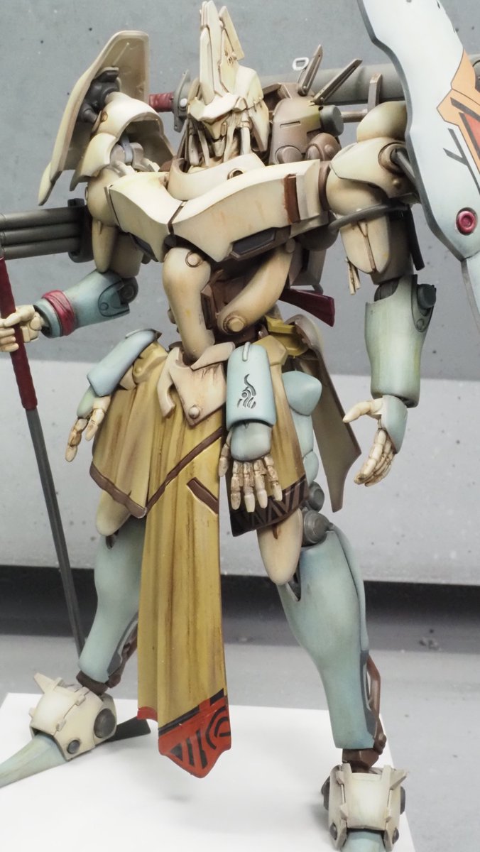 DaisukeOhishi's tweet photo. #GOOD SMILE COMPANY
#MODEROID
#聖刻
#聖刻1092
#WORS

新作完成しました。
「聖刻1092」より「MODEROID」シリーズ「ニキ・バシュマール」です。
古い友人からの依頼作品です。 https://t.co/j1ODpKv9BP