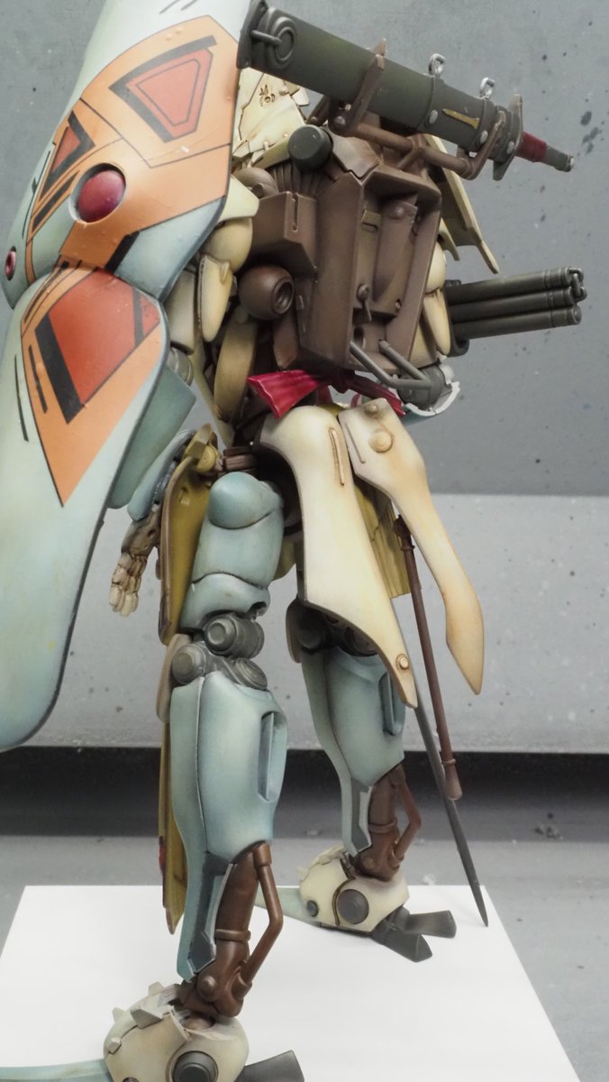 DaisukeOhishi's tweet photo. #GOOD SMILE COMPANY
#MODEROID
#聖刻
#聖刻1092
#WORS

新作完成しました。
「聖刻1092」より「MODEROID」シリーズ「ニキ・バシュマール」です。
古い友人からの依頼作品です。 https://t.co/j1ODpKv9BP