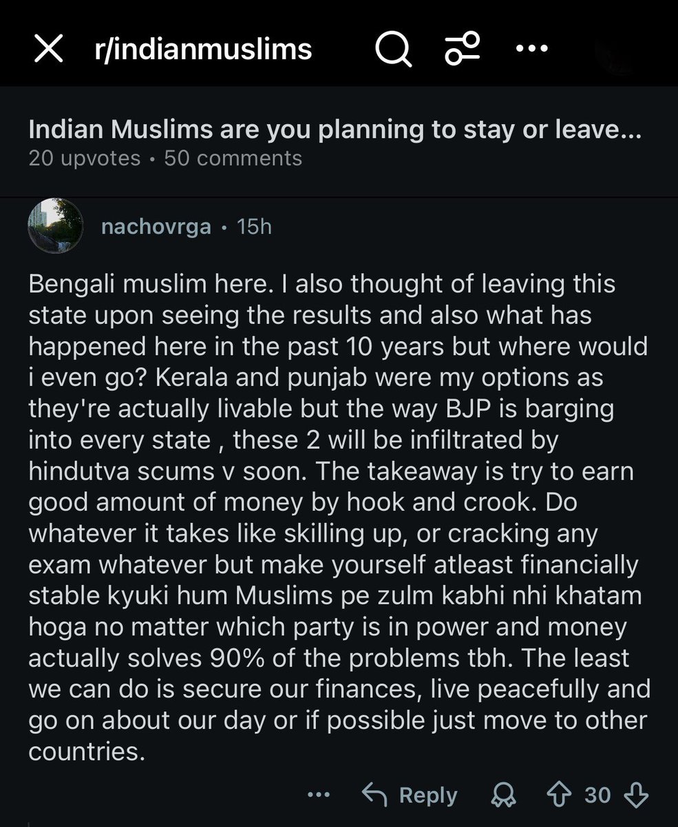 Imagine the rot of a community that sees “live peacefully and go on about our day” as a reluctant compromise. Just take a minute to process that.
