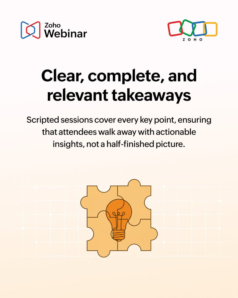 Zoho Webinar tweet media