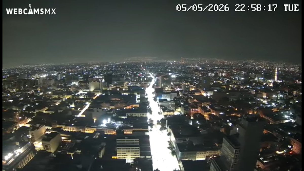 Webcams de México tweet media