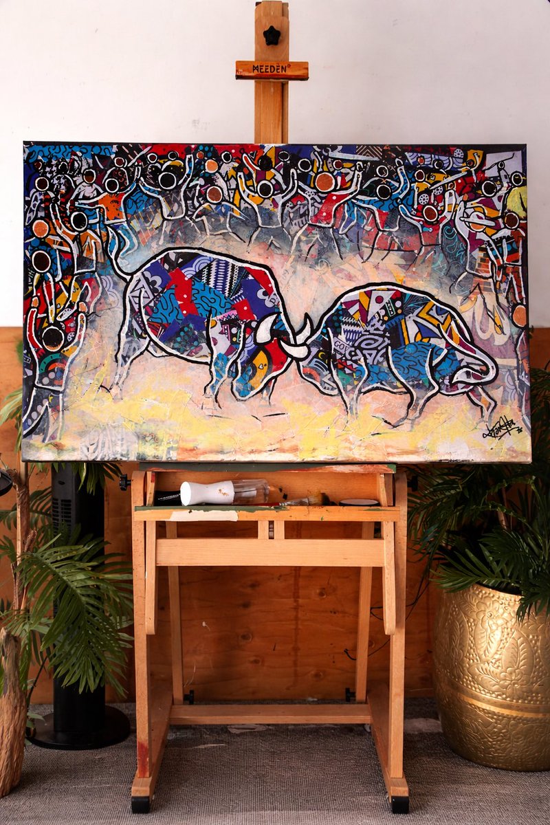 kharsh_art's tweet image. i'm Kiswili from Kenya, this is my art.