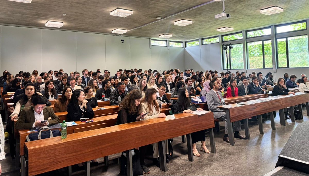 jagdishkharel1's tweet photo. "From Leader of Tomorrow to Leader of Today" 
Speaker- St. Gallen Symposium in Switzerland! 
सन् २०१२ मा "Leader of Tomorrow" को रुपमा सहभागी हुन पाएको थिए । अहिले "Leader of Today" ४० भन्दा बढी युनिभर्सिटीका "Leader of Tomorrow" लाई आफ्नो अनुभव  सुनाउन पाउँदा गर्व लागेको छ । https://t.co/cozn57Fgks