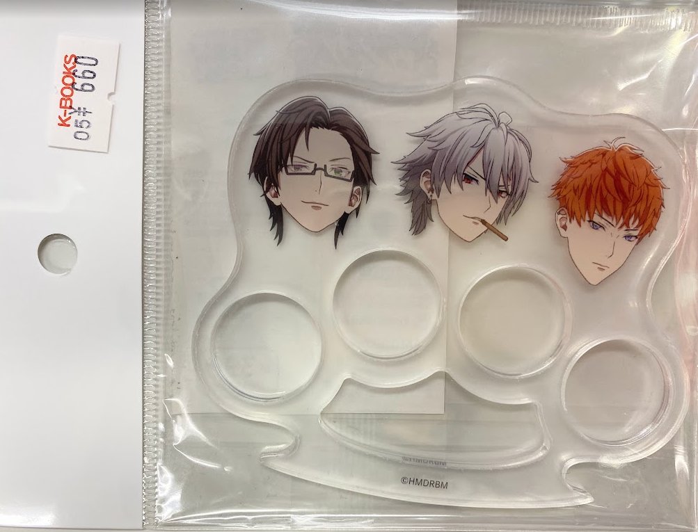 入荷情報】 「ヒプノシスマイク」より「3連アクリルリング」の「MAD
