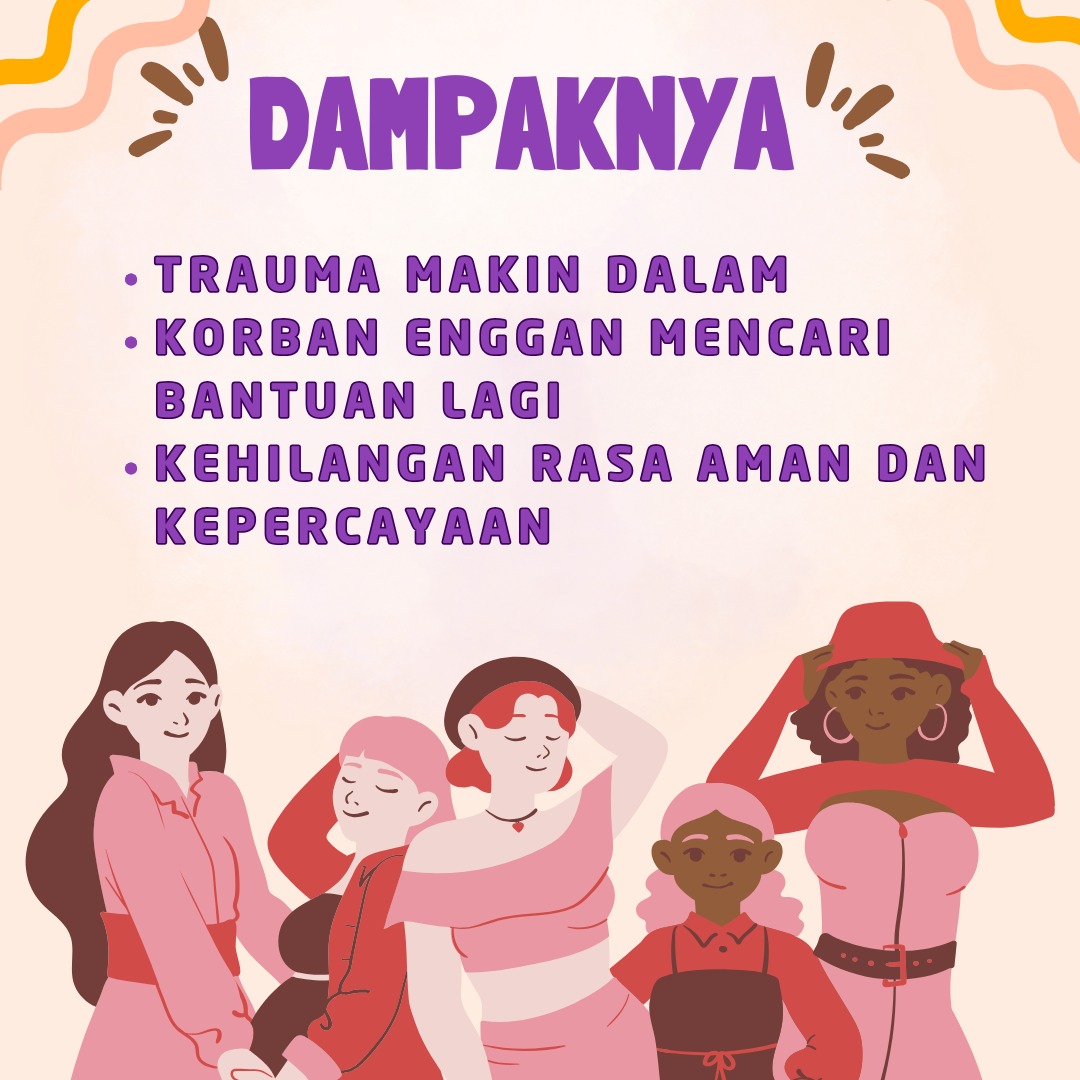 LayananKYR's tweet photo. Reviktimisasi sering terjadi tanpa disadari. Saat korban justru disalahkan, dihakimi, atau tidak dipercaya—itu adalah bentuk kekerasan kedua.

Lingkungan dan layanan seharusnya menjadi tempat aman, bukan sumber trauma baru. https://t.co/sso5Q9dNBS