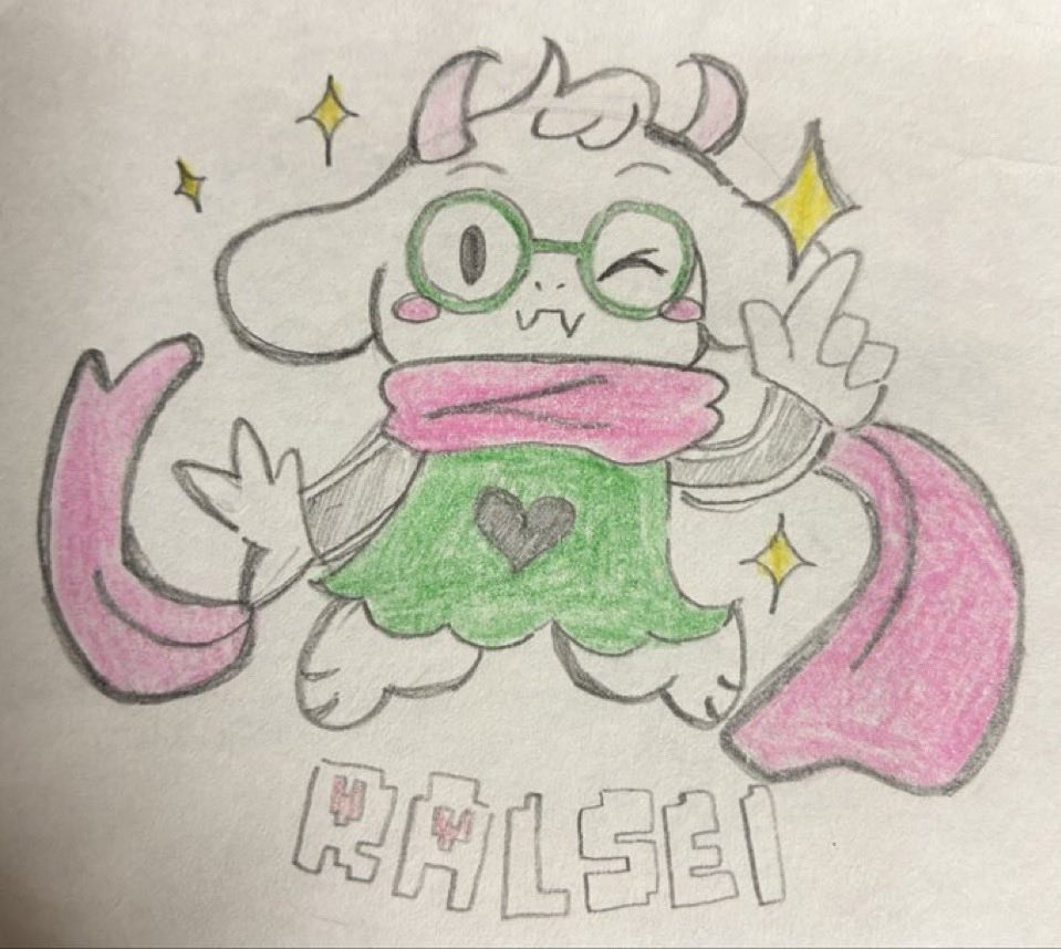 妹が描いてくれたイラスト！！✨ 再掲