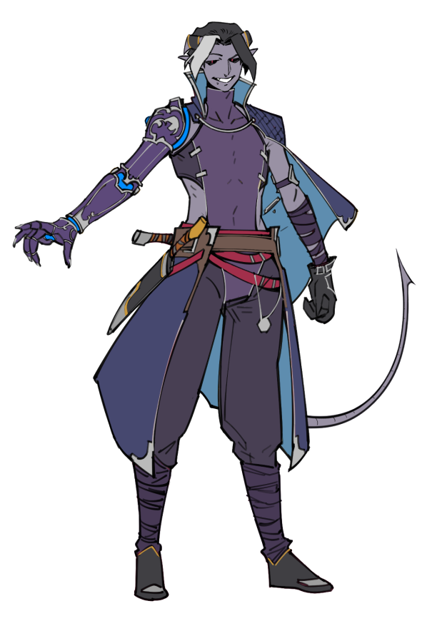 raajeeph's tweet photo. Tiefling #dnd https://t.co/swRrHBLez0