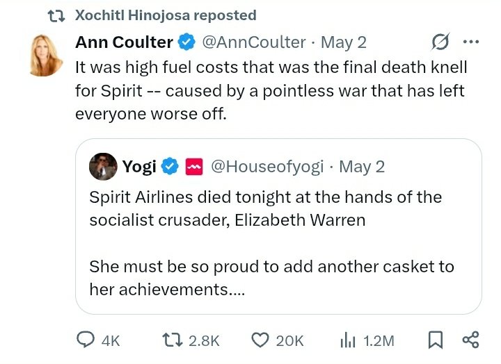 LA2Ing's tweet photo. I hope no one gives this hack @XochitlHinojosa bullshit opinion any credibility. She claims to be a Democrat, but she is reposting this fraud's tweets👇🏾 What she said/did tonight was slimy & foul🤬 #ThatsAFact https://t.co/hIToqey9D7