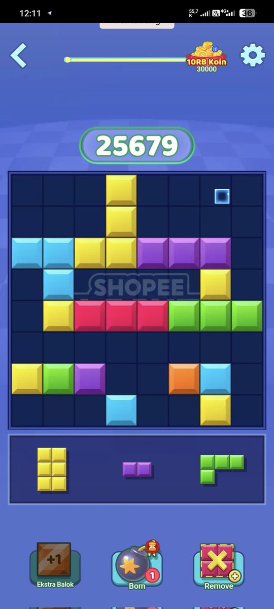 v_1612's tweet photo. kenapa per mei 2026 game blokzi makin susahh gk d ksih jalan trss.. plisss @ShopeeID klo gk ikhlas ngomong dong jngan d bikin sakit atii.. admin game @ShopeeID plisss lahh berbaik hatii 

#shopeegame #shopeeID #blokzi #shopee #GameDaily https://t.co/4xPji5HuUD
