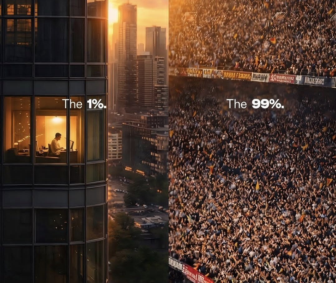 Be the 1%.