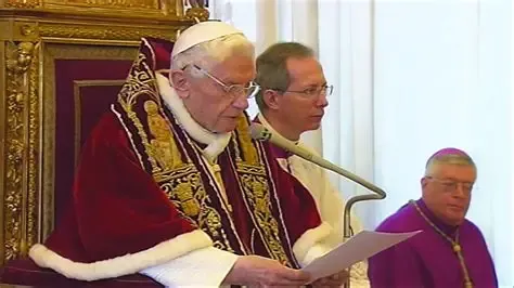 CanoriMora's tweet photo. Benedict XVI’s Latin Mistakes – and the Meaning of his "Great Decisio"

A Linguistic Analysis of the Words Actually Spoken by Benedict on February 11, 2013

https://t.co/g8C5XGTI17 https://t.co/SpHalLyE7c