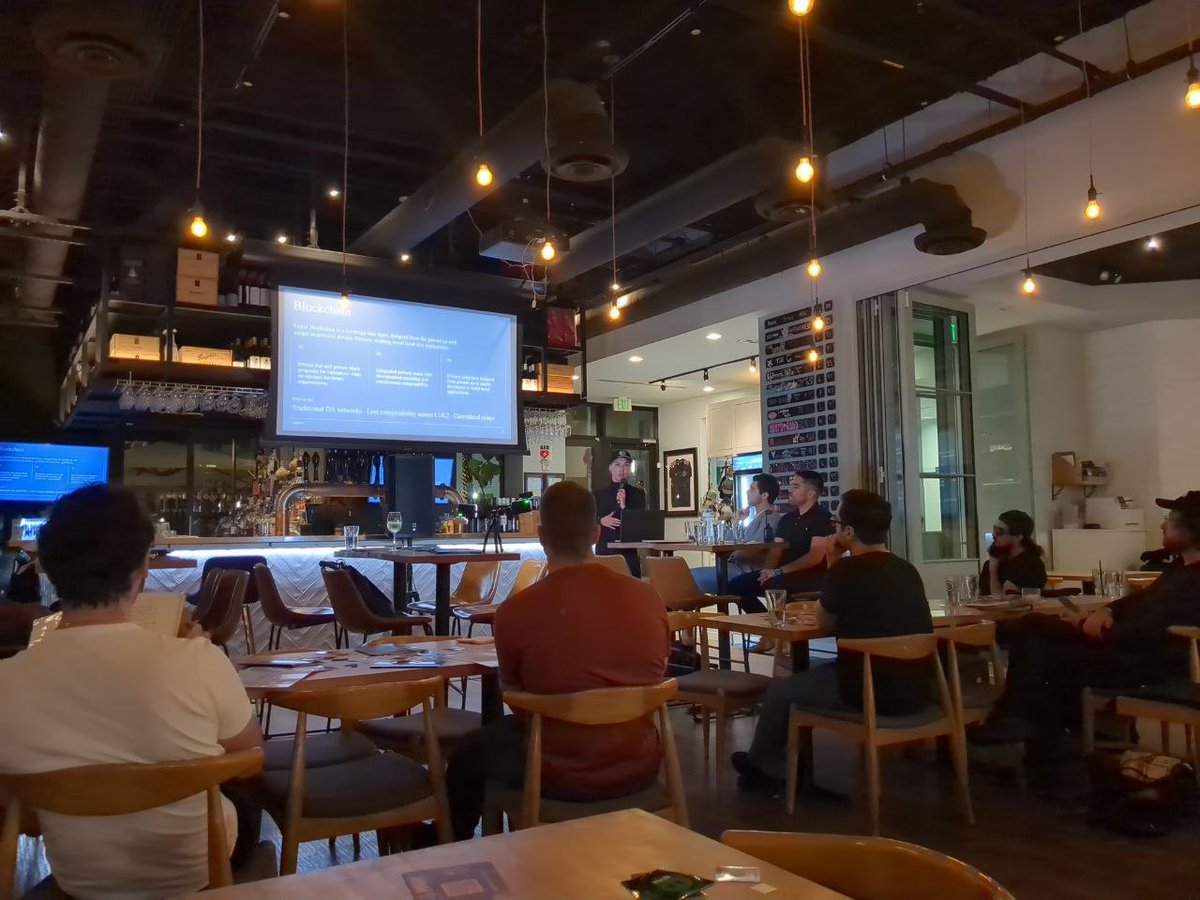 ShirlyValge's tweet photo. Straight from airport, covered @Logos_network at the only @consensus2026 side event dedicated to privacy, hosted by @WebWipeMeDown among @harryhalpin from @nym, @SallyMayweather, @uberbleu_ of @monerotopia and @octal from @Evertas https://t.co/dSt8rgoDaO