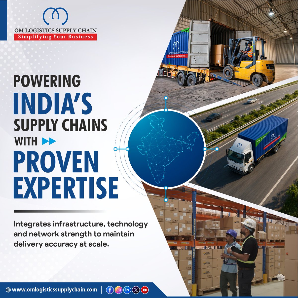 Om Logistics Supply Chain Pvt. Ltd. tweet media