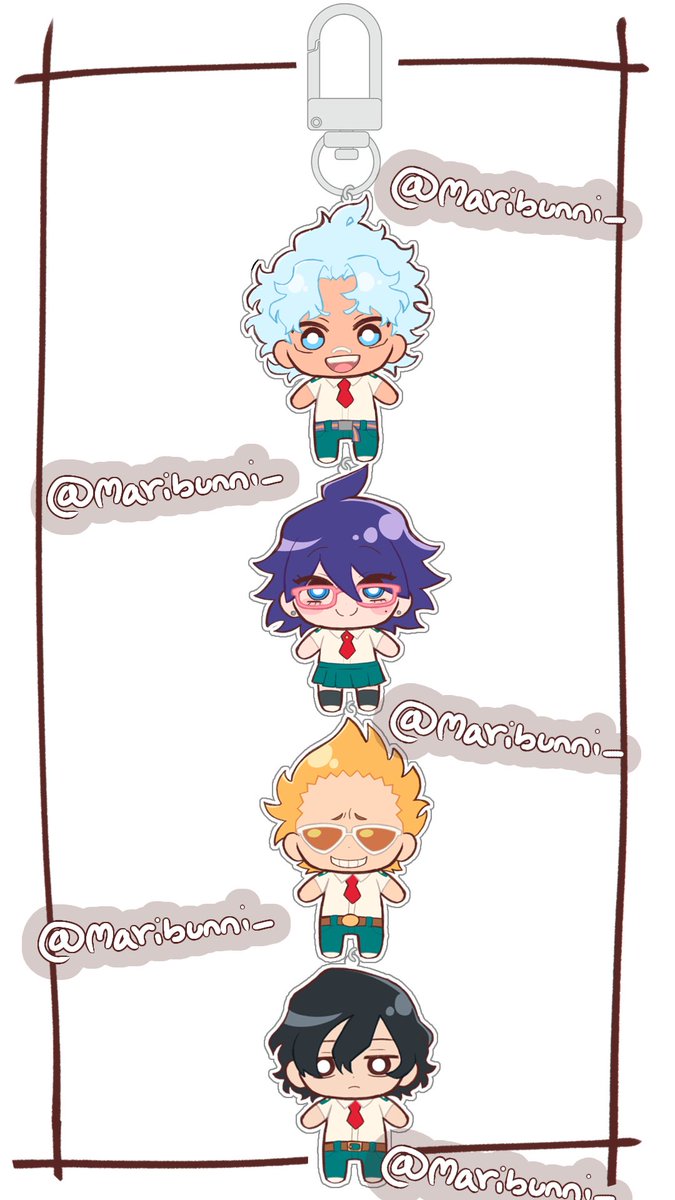 hello eveybunny! i’ve been working on a keychain design i hopefully to manufacture with a friend!!! #erasermic #cloudnight