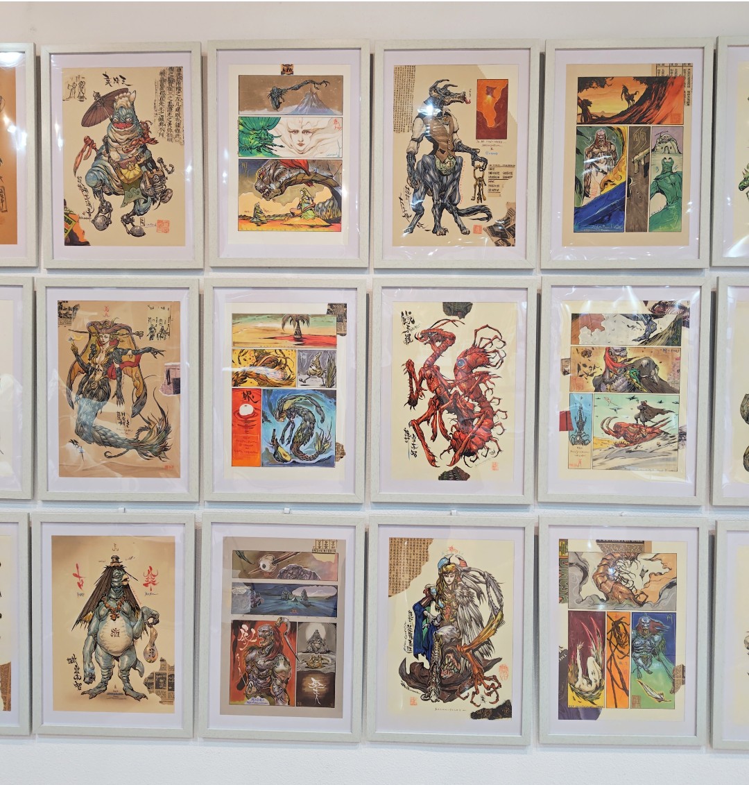 ちなみに現在 #雨宮慶太仕事展 で RED MAUSOLEUM 作品中のキャラ 『餓