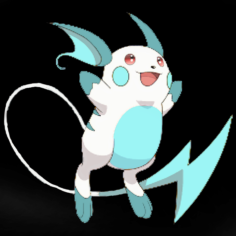 FutureSightJker's tweet photo. I present Ellie Raichu! When Ellie said her favorite Pokémon then I knew this was inevitable.  Now maybe I should make version for Alolan and mega forms too? 👀#elliestrations #vtubermon https://t.co/8HefqUZPUJ