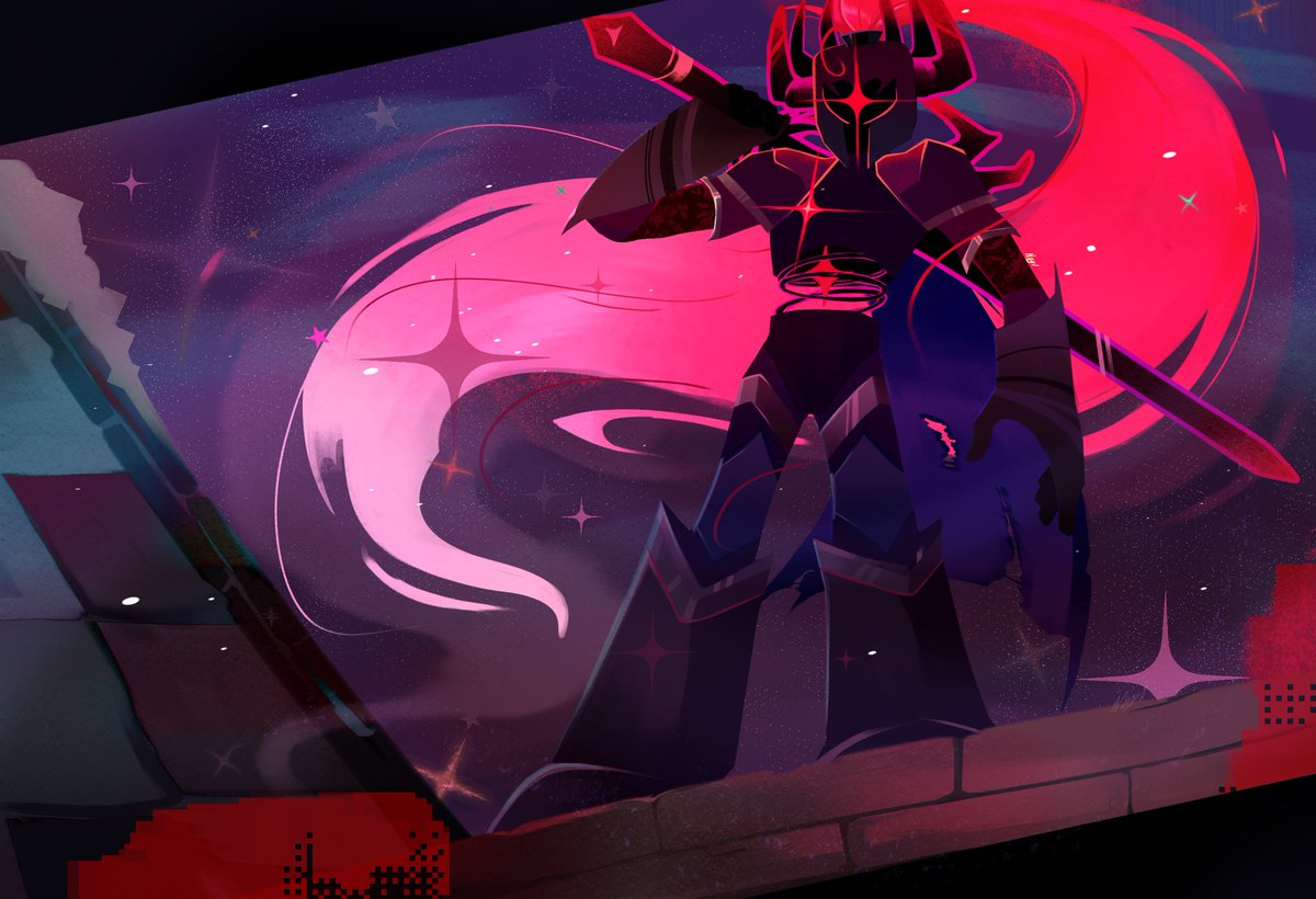 UnniSon22's tweet photo. OMG!!! Voidbreaker!!! #nullscape #robloxfanart https://t.co/9YVxawio8b