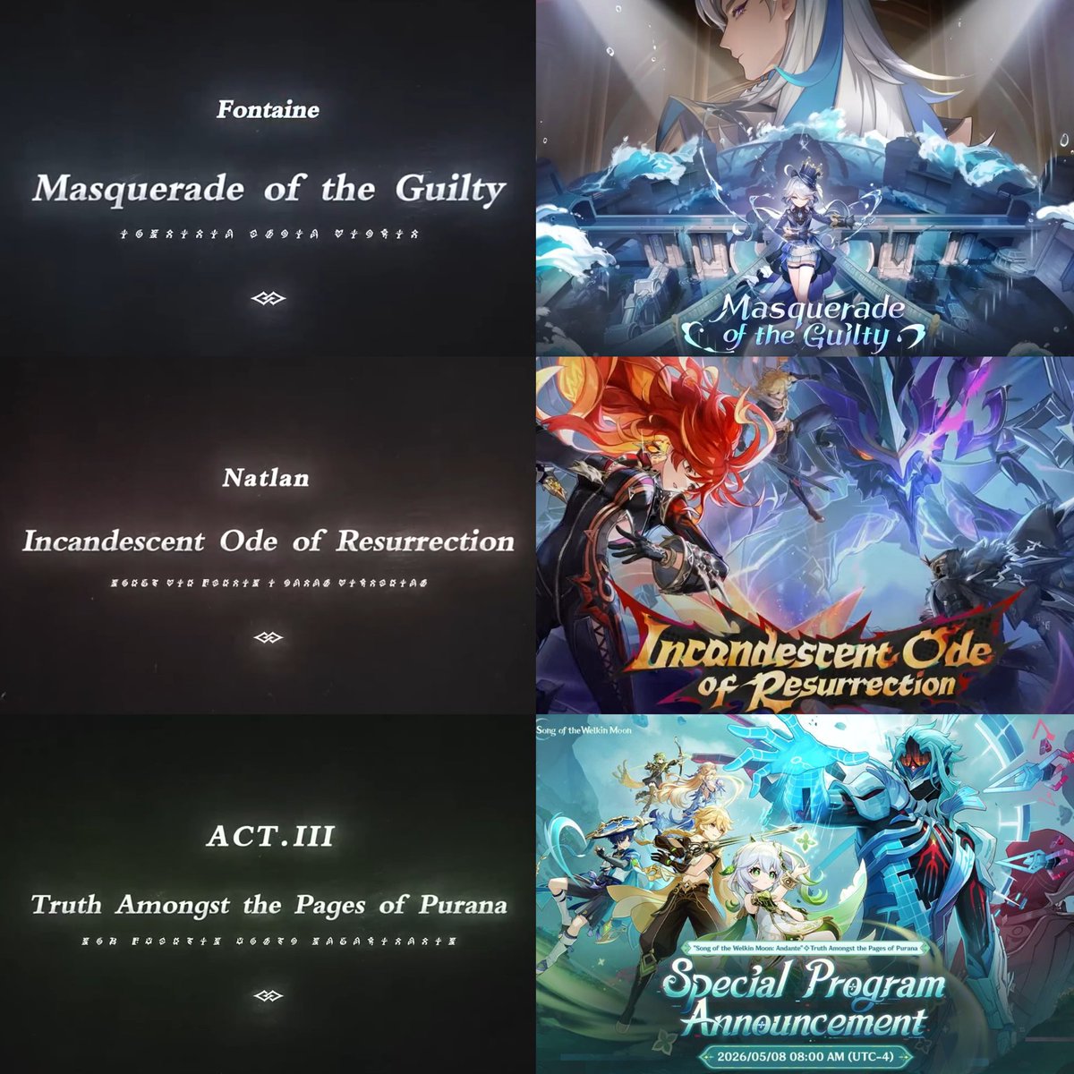 Genshin Universe tweet media