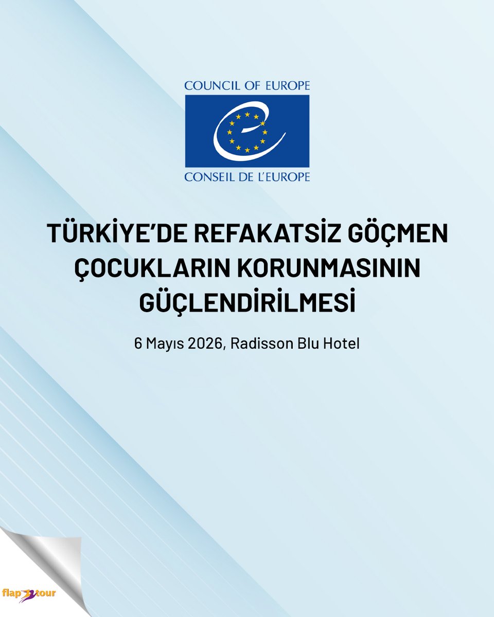 flaptour's tweet photo. Türkiye’de Refakatsiz Göçmen Çocukların Korunmasının Güçlendirilmesi

#flaptour https://t.co/3cF073Duja