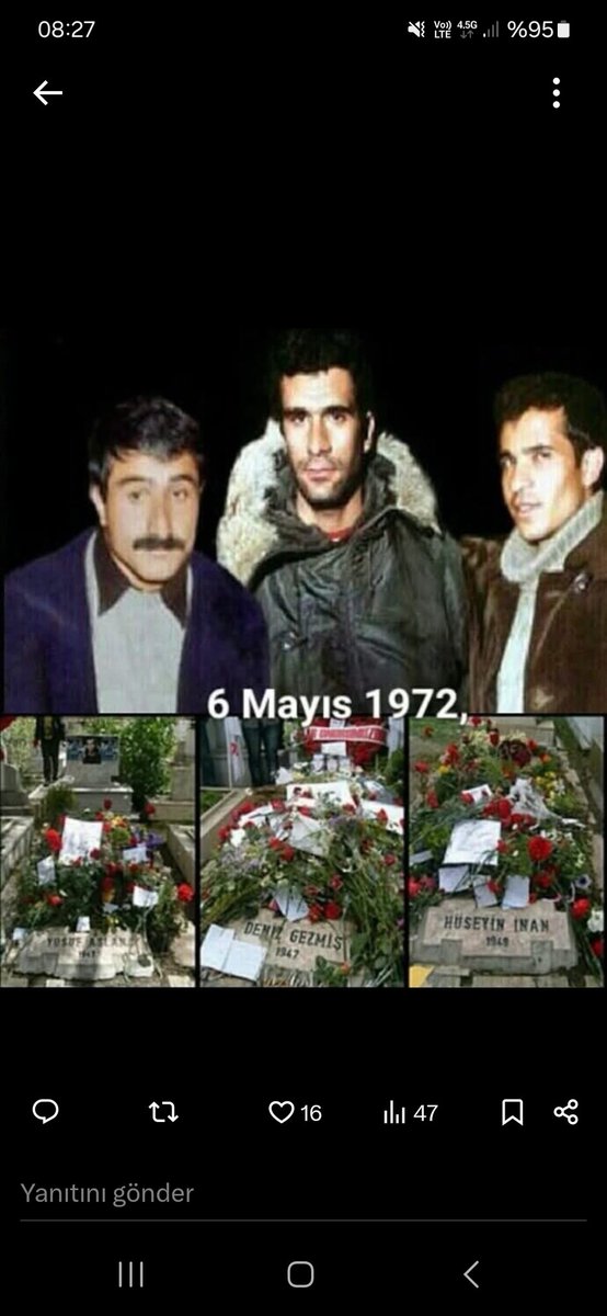 devrim_serhat4's tweet photo. Bu ölü toprakların üstünde hiçbir şey ölmek ve öldürmek kadar kolay değildir.
Unutmadık yaşıyorsunuz.
#DenizYusufHüseyin https://t.co/Go5NtAcEbV