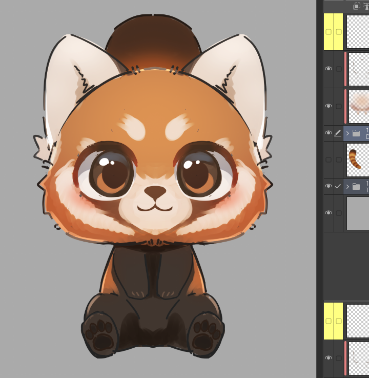nya_yuika's tweet photo. My YouTube is filled with RedPandas now (๑•̀ㅁ•́๑)✧
#Live2Dcomm #Live2DWIP https://t.co/c3hkoEAn2Q