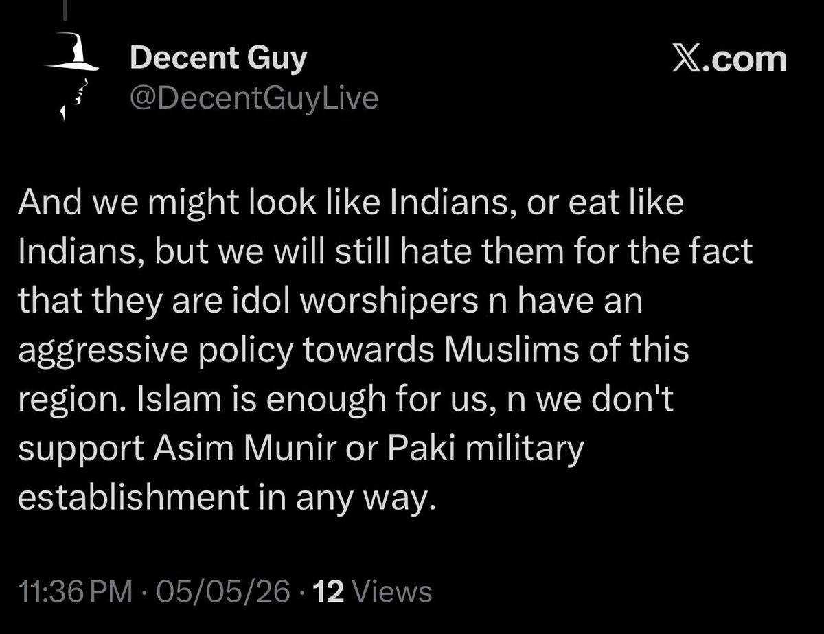 The Islamist narrative across the Indian subcontinent is remarkably consistent: We hate Hindus because they are idol worshippers, but Hindus are being aggressive towards us by resisting our inherent contempt for them.

Basically, I can dehumanise you, but you cannot respond,